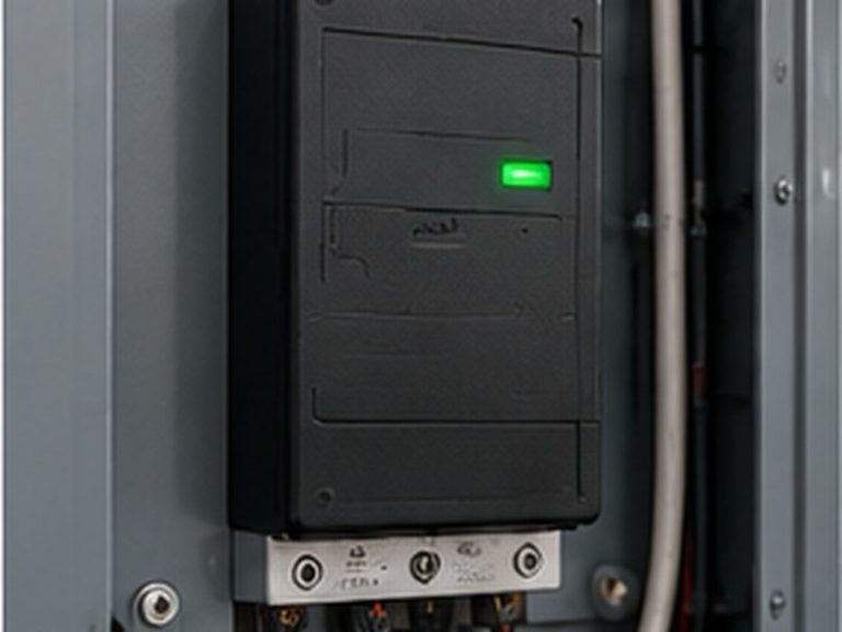 Whole-house surge protective device installed alongside breakers in a panel